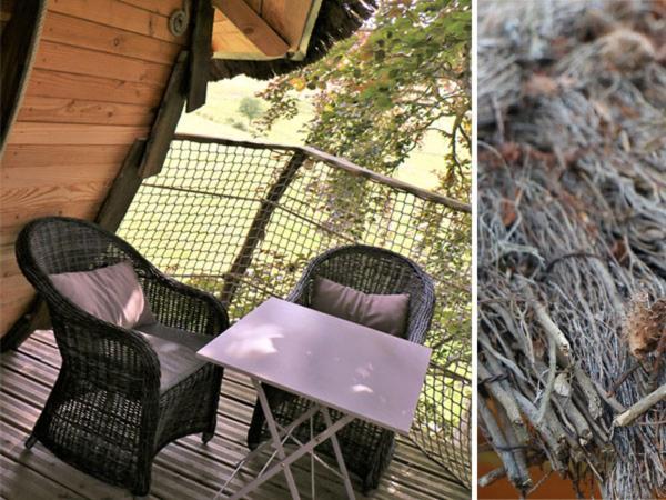 Cabane Perchee Dans Les Arbres Saint-Hilaire-en-Morvan Eksteriør bilde